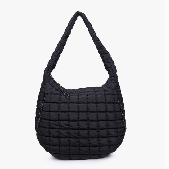 COPY - Quilted Nylon Hobo - Picture 4 of 5